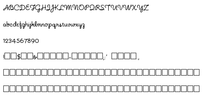 Vista previa fuente NoodleScript