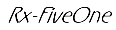 Fuente Rx-FiveOne