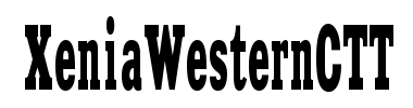Fuente XeniaWesternCTT